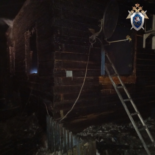 В Шарангском районе Нижегородской области следователи СК выясняют причины гибели двух местных жителей на пожаре (Фотографии)