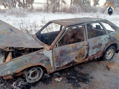 В Тоншаевском районе Нижегородской области по факту гибели мужчины в автомобиле проводится доследственная проверка (Фотографии)