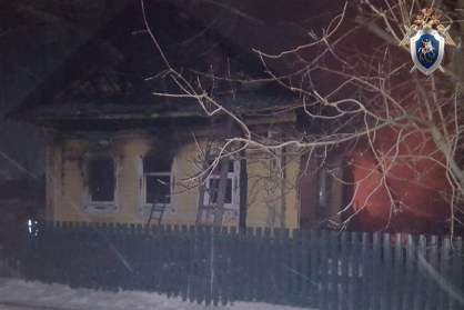 В городе Шахунья Нижегородской области по факту гибели супружеской пары на пожаре проводится доследственная проверка (Фото)